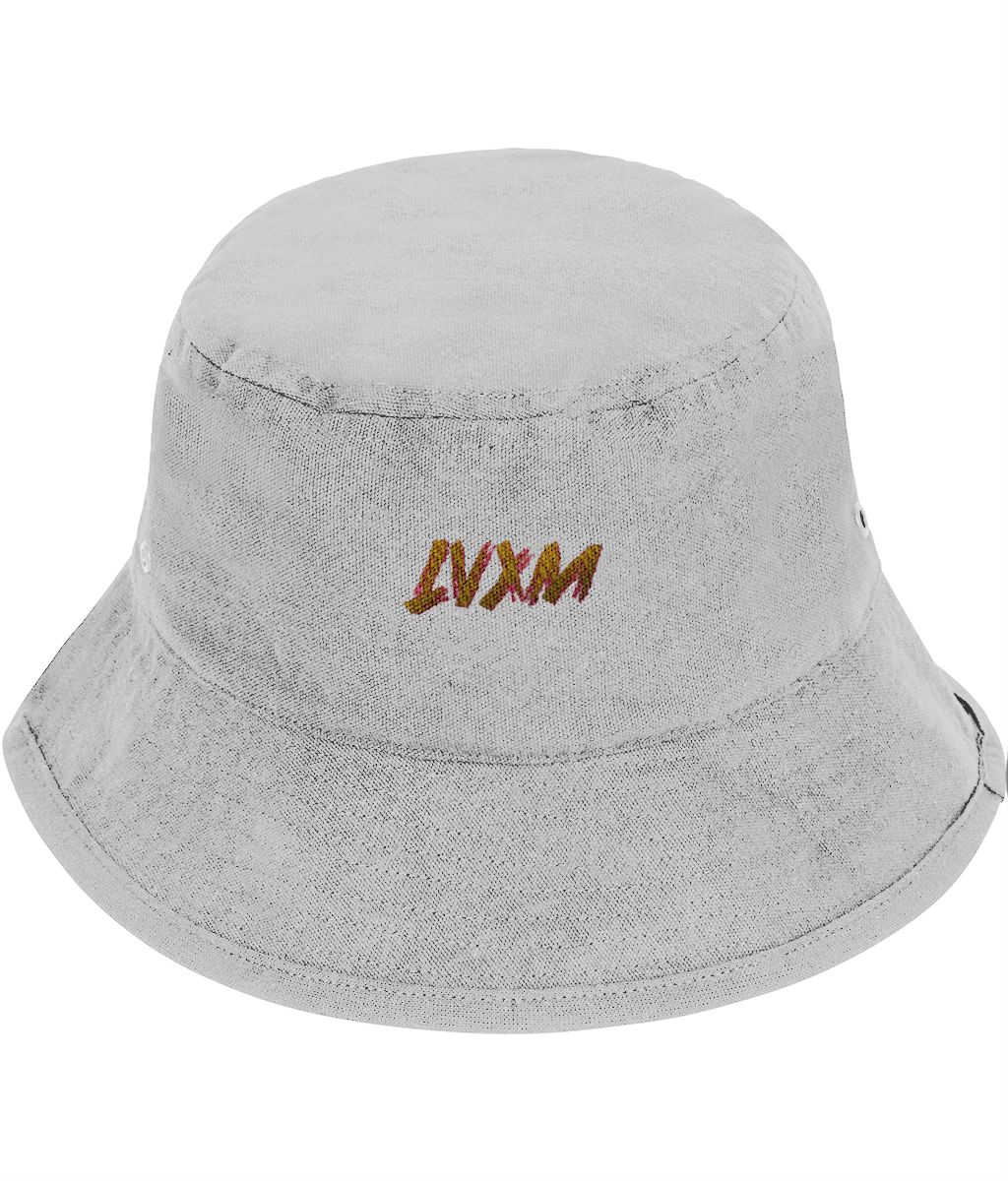 LVXM Bucket Hat Yellow Logo