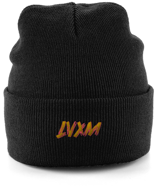 LVXM Beanie Yellow Logo