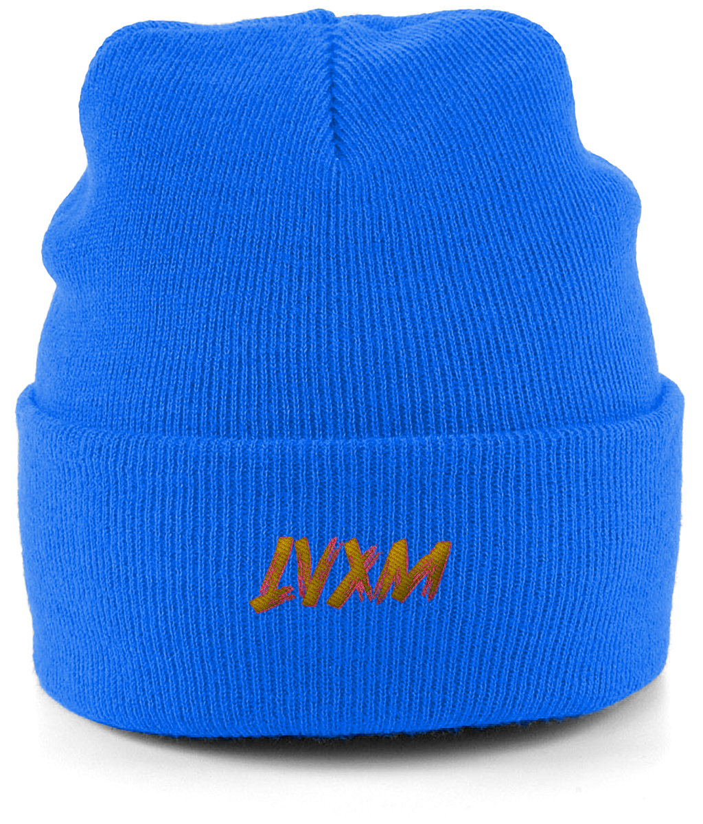 LVXM Beanie Yellow Logo