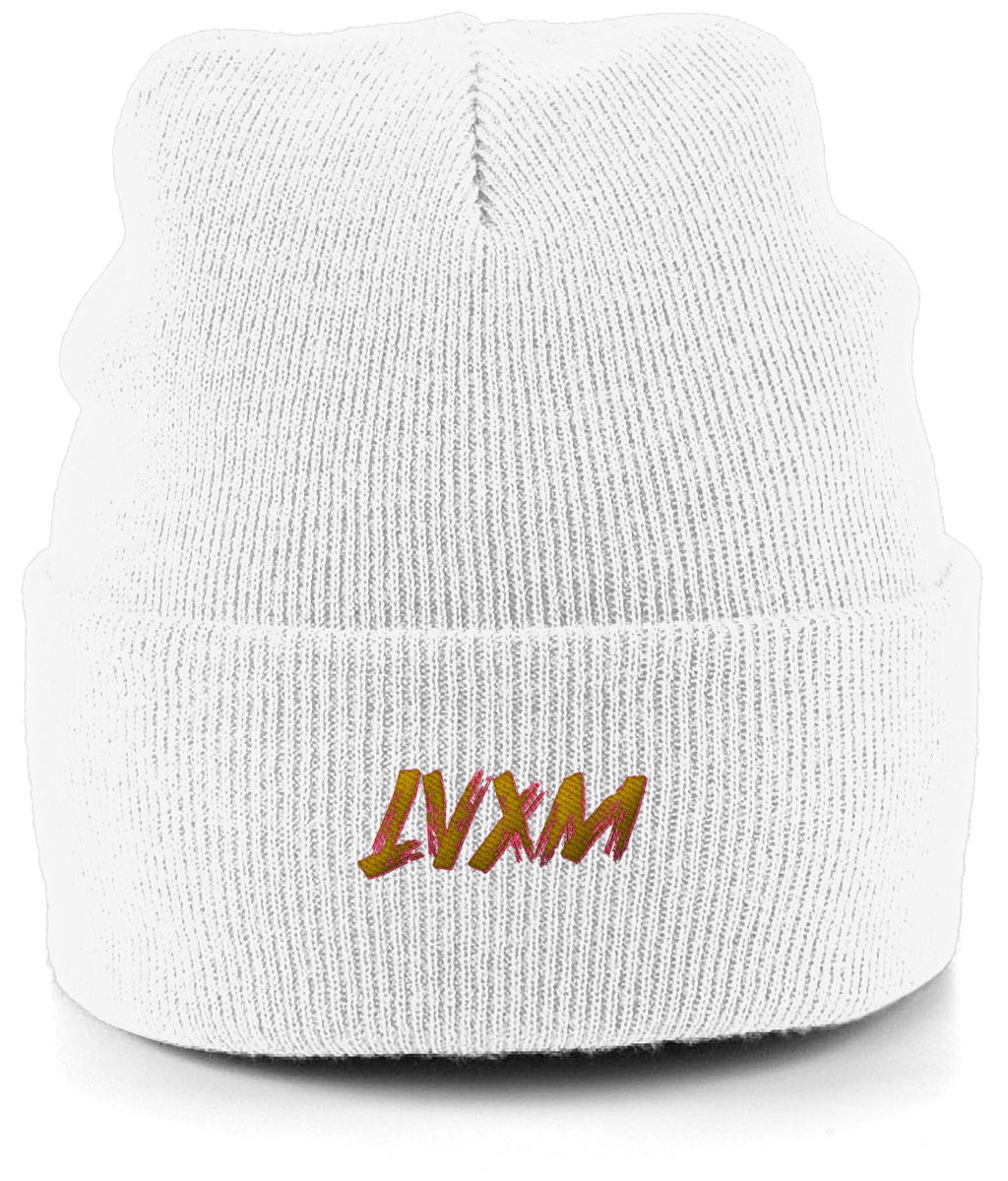 LVXM Beanie Yellow Logo