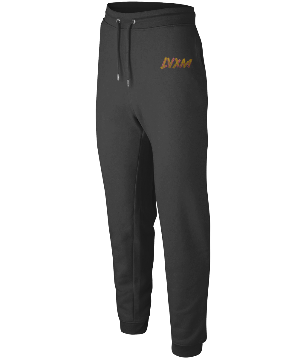 LVXM joggers Yellow Logo