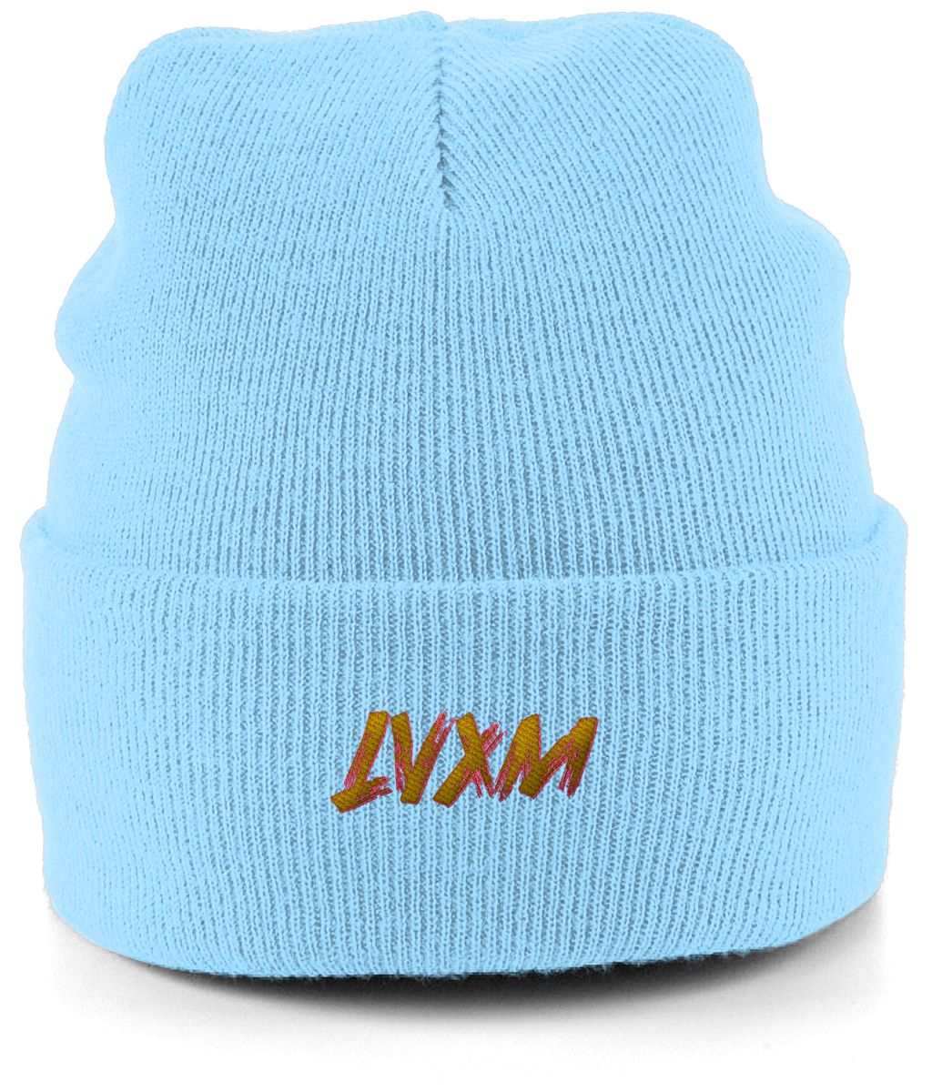 LVXM Beanie Yellow Logo
